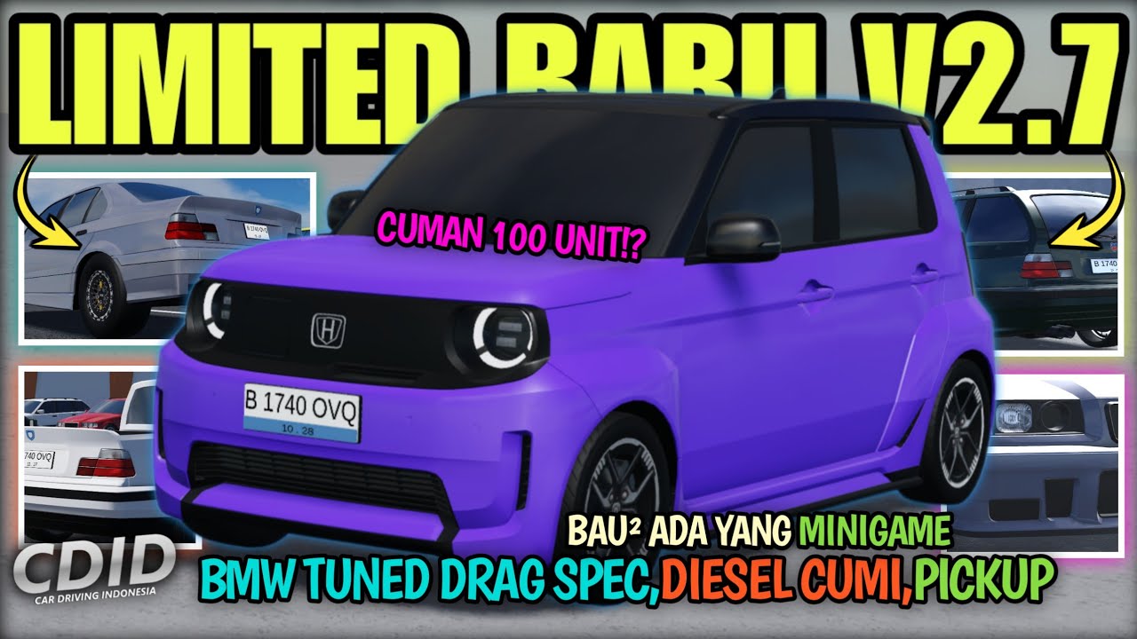 MANY NEW LIMITEDS! TUNED DRAG, SUPER ONE INFO WILL BE WEEKLY / UPDATE V2.7!? | CDID Roblox Part 20