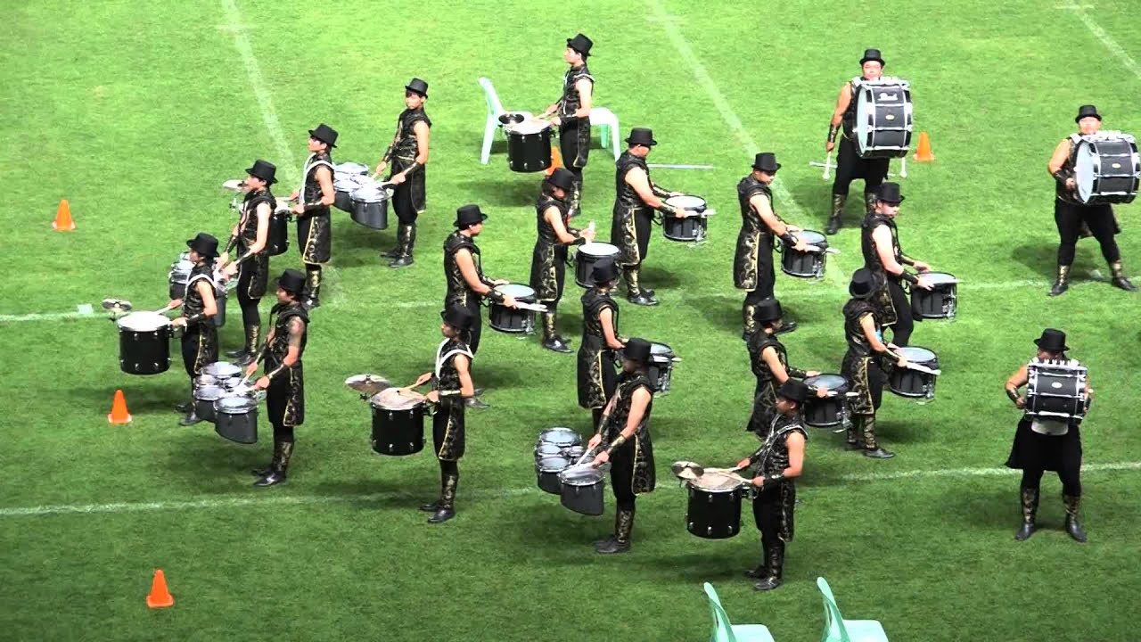 TWMC 2014 DrumLine Battle : Udomsuksa VS  Bangkok Society