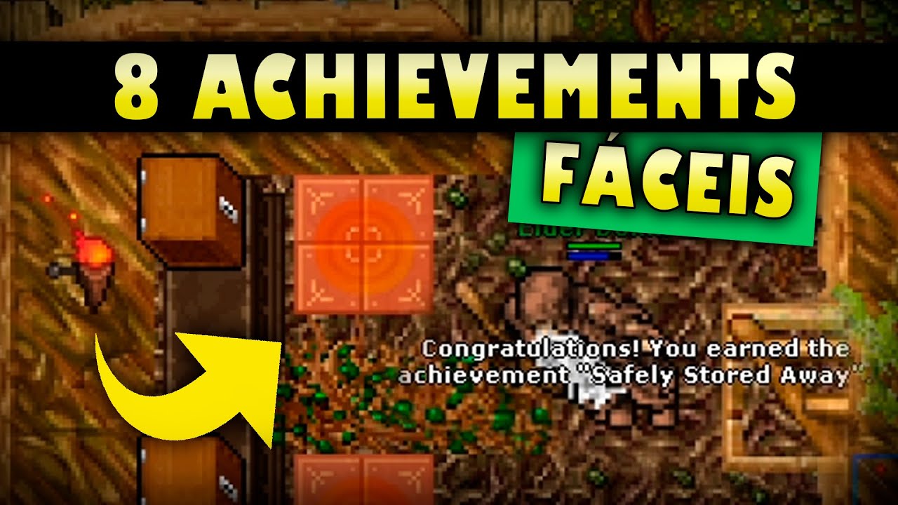 [TIBIA] - 8 ACHIEVEMENTS SUPER FÁCEIS