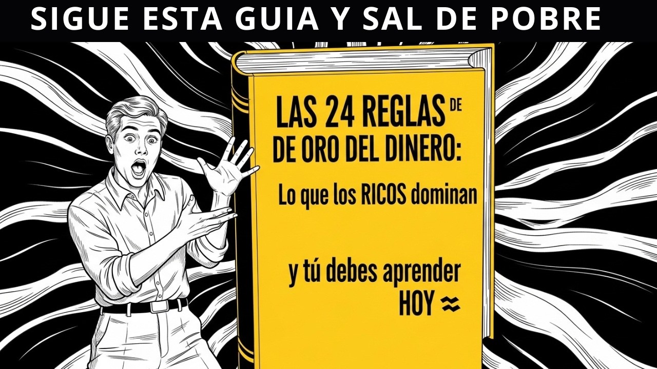 24 REGLAS DEL DINERO QUE LOS RICOS DOMINAN, PROSPERIDAD Y EDUCACION FINANCIERA 💸