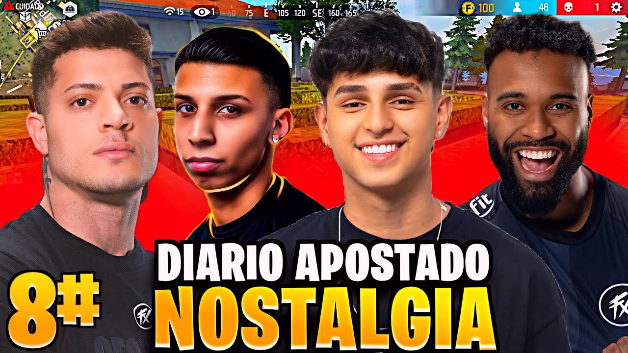 O DIA que GURAS QUEBROU ATÉ A CADEIRA e o TIME GANHOU OS 2 DIARIO APOSTADOS! NOSTALGIA #8