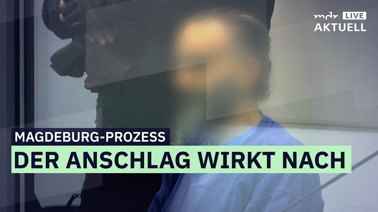 Komplett aus dem Leben gerissen: Zeugin schildert Folgen des Anschlags | MDR AKTUELL live