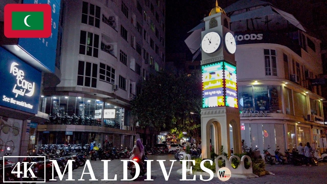 Malé Night in Heaven Island Maldives - Walking Tour