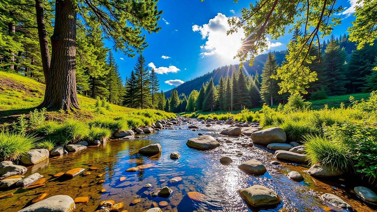 Прекрасная целебная музыка для внутреннего покоя 🌿 Спокойные звуки природы для снятия стресса