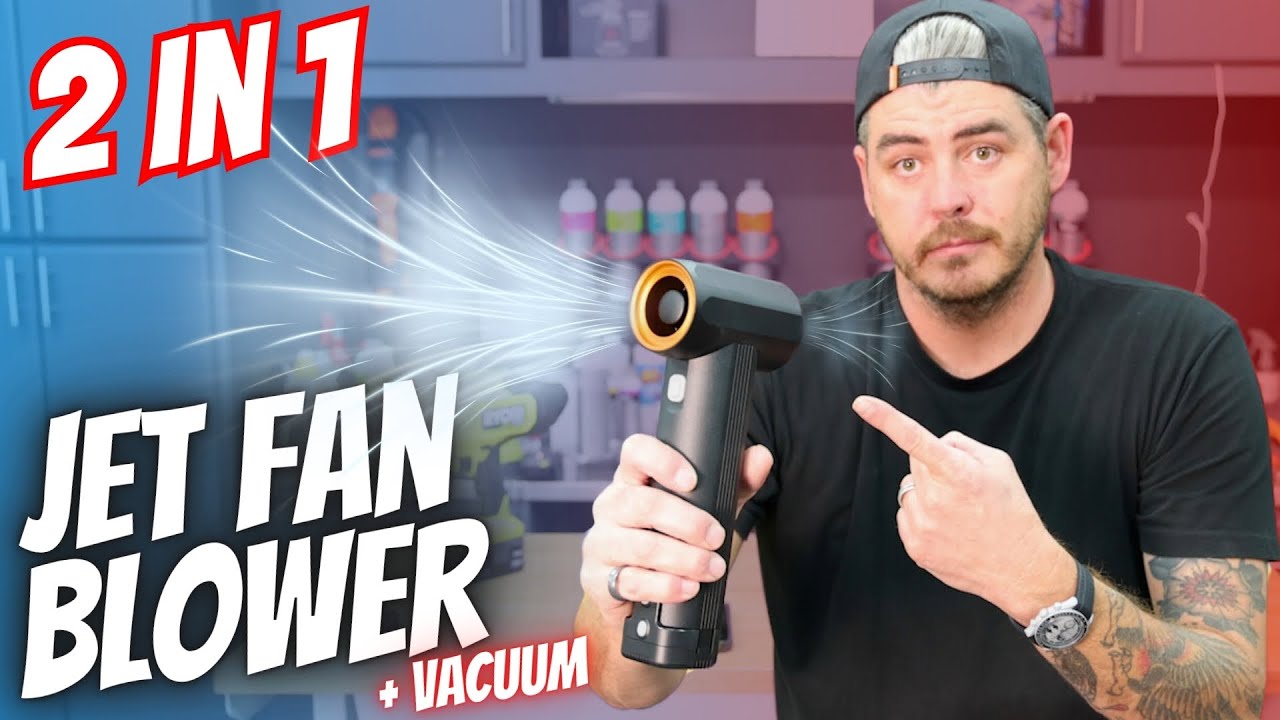 Handheld Blower for your Car - Kica Jet Fan Max Blower and Vacuum 2in1