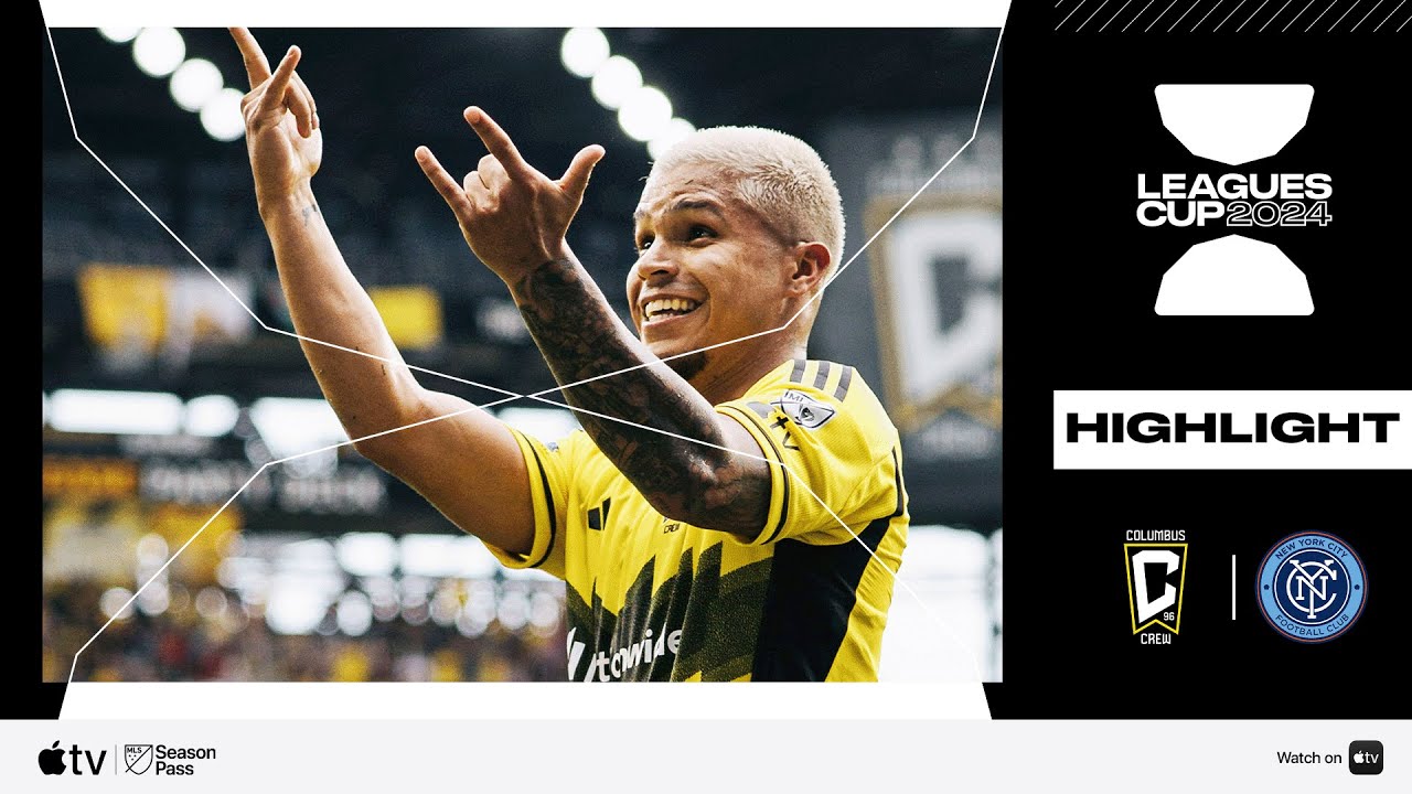 Columbus Crew vs. New York City FC | Leagues Cup | Survive, Advance! | August 17, 2024