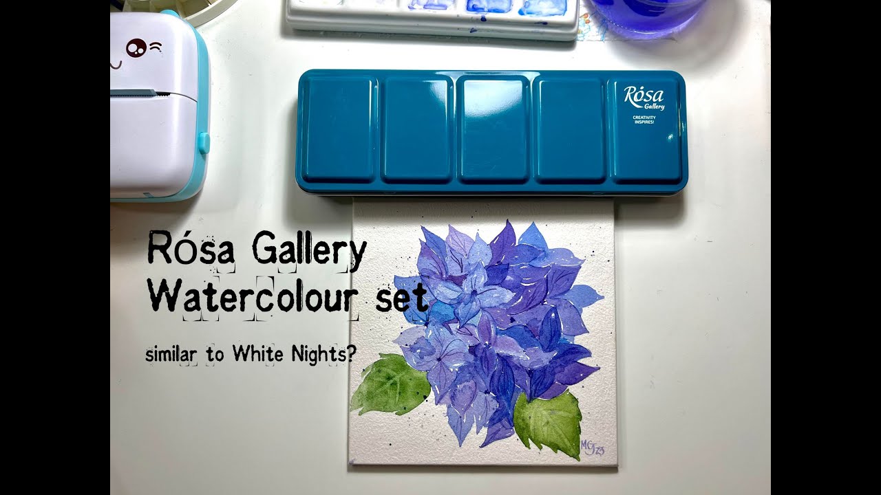 Rosa Gallery Watercolour set Review