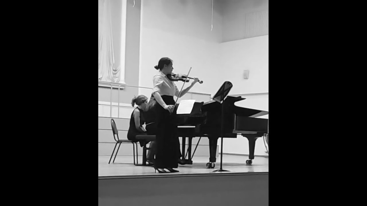 А.Т. Гречанинов - Соната для скрипки и фортепиано D-Dur, op. 87 - I часть