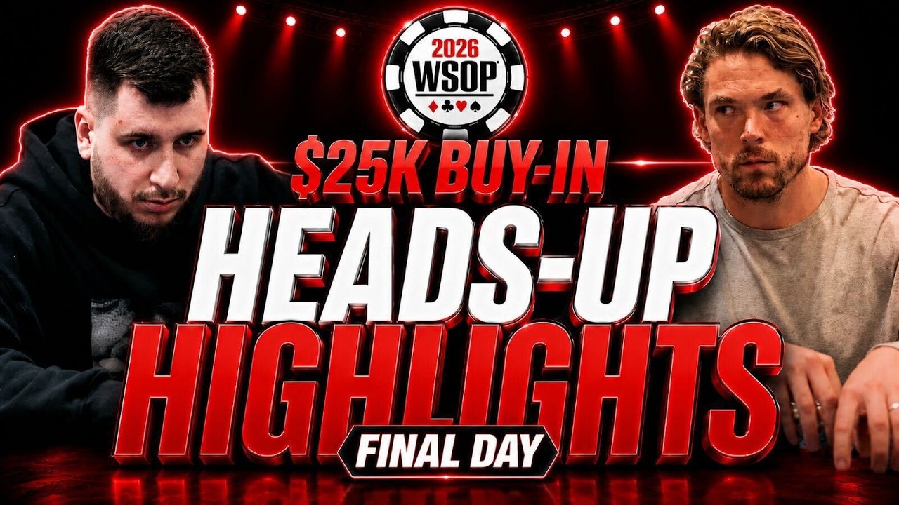 HIGHLIGHTS  | $25,000 NLH Heads Up Championship | Final Day