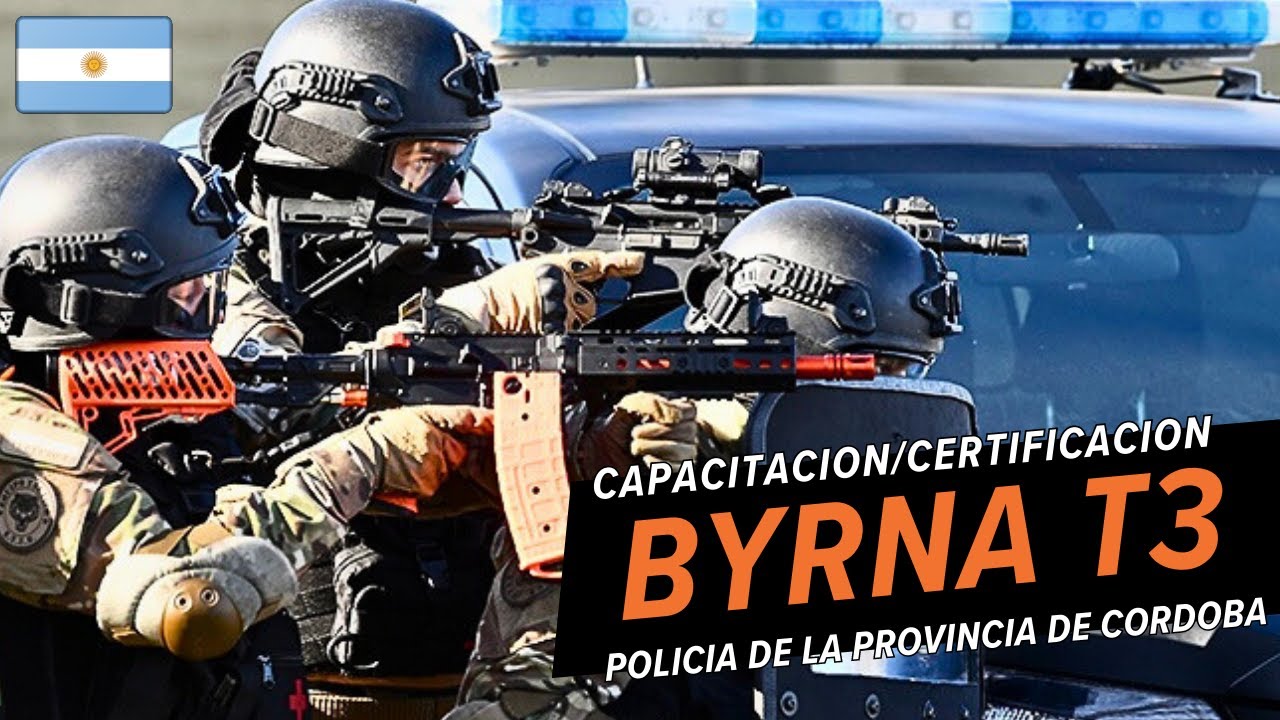Curso de Certificación Byrna T3: Policía de la Provincia de Córdoba