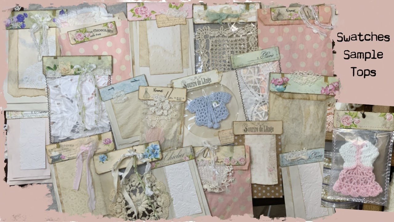 Part 1 - Making gorgeous Swatches Sample using a new digital kit that I created