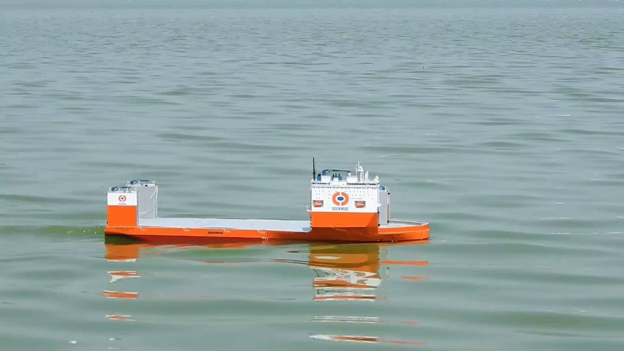 Dockwise Vanguard - motor test