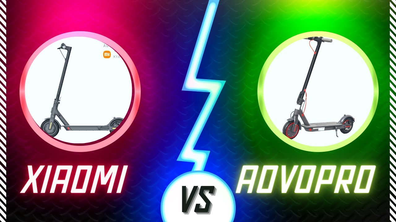 E-scooter showdown: AOVOPRO vs Xiaomi Mi Scooter, Which is better?