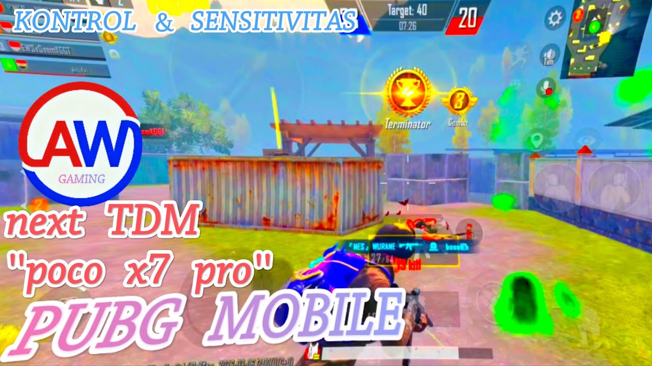 PUBG MOBILE_KONTROL & SENSITIVITAS_POFO X7 PRO