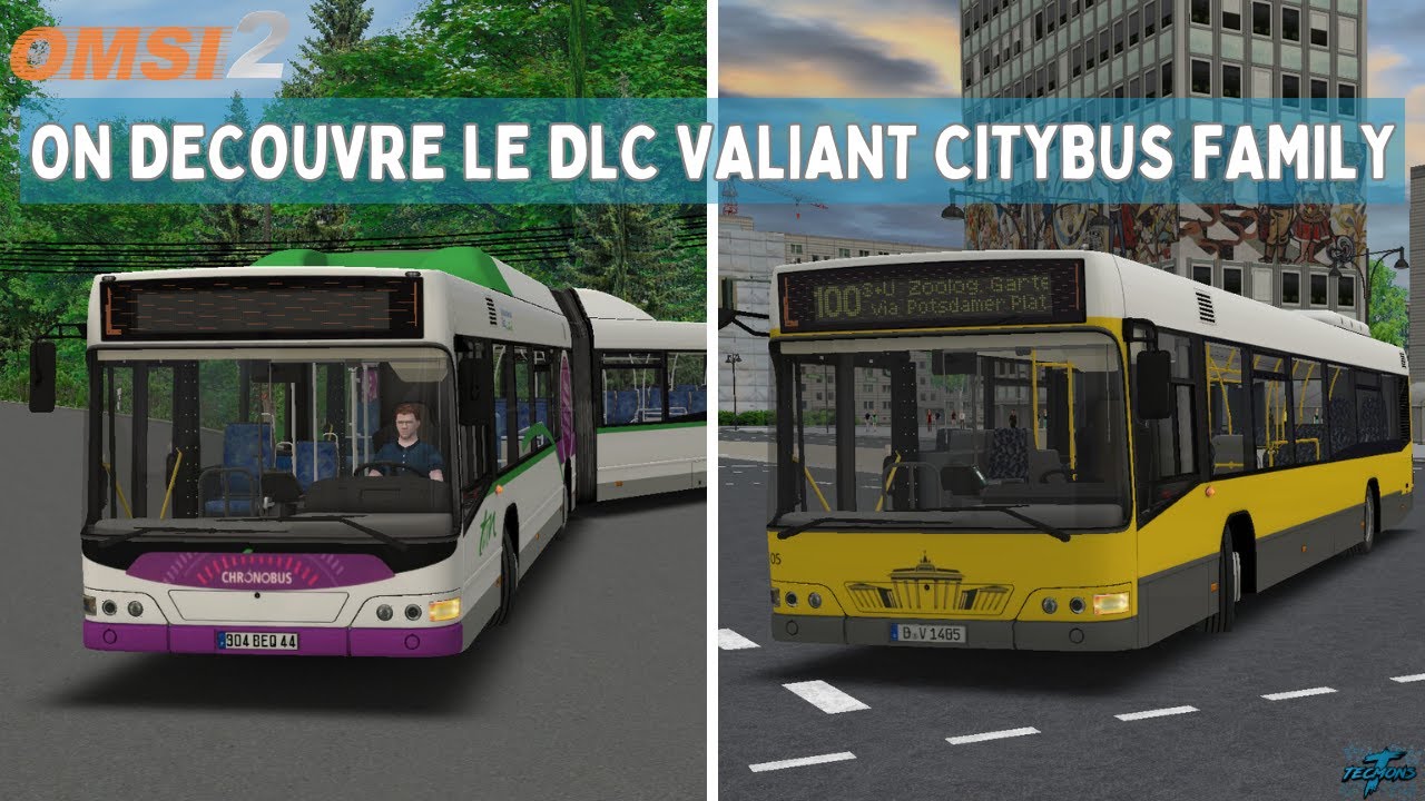ON DECOUVRE LE DLC Valiant Citybus Family | OMSI 2
