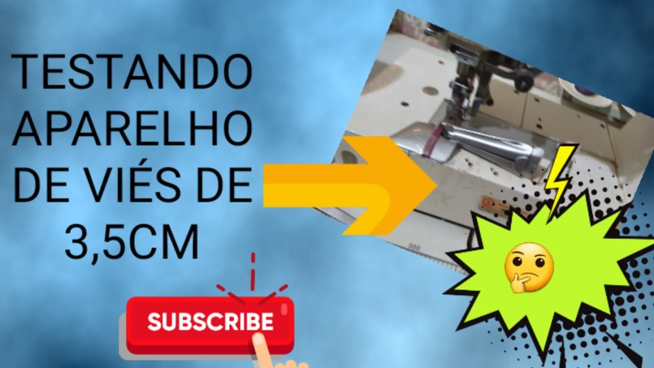 COMO USAR APARELHO DE VIÉS DE 3,5CM COM VIÉS ELÁSTICO DE 2,5CM🤔🤔SERA QUE DEU CERTO🤔🤔🤔
