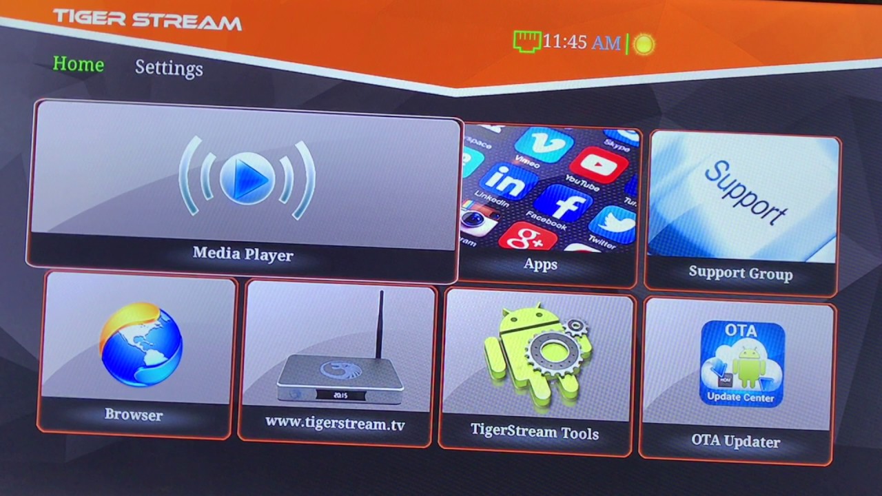 Tiger Stream Box, android Tv box