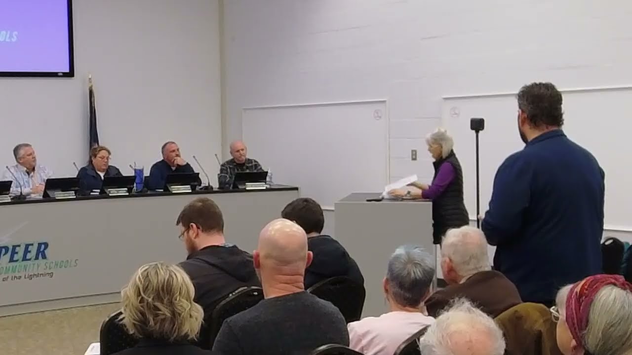 February 2, 2026 Lapeer Community Schools Board of Education book removal comments