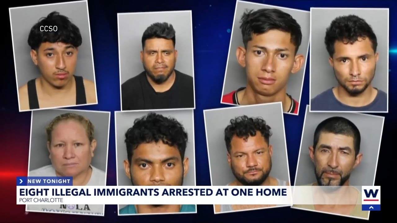 8 illegal immigrants arrested in Charlotte County