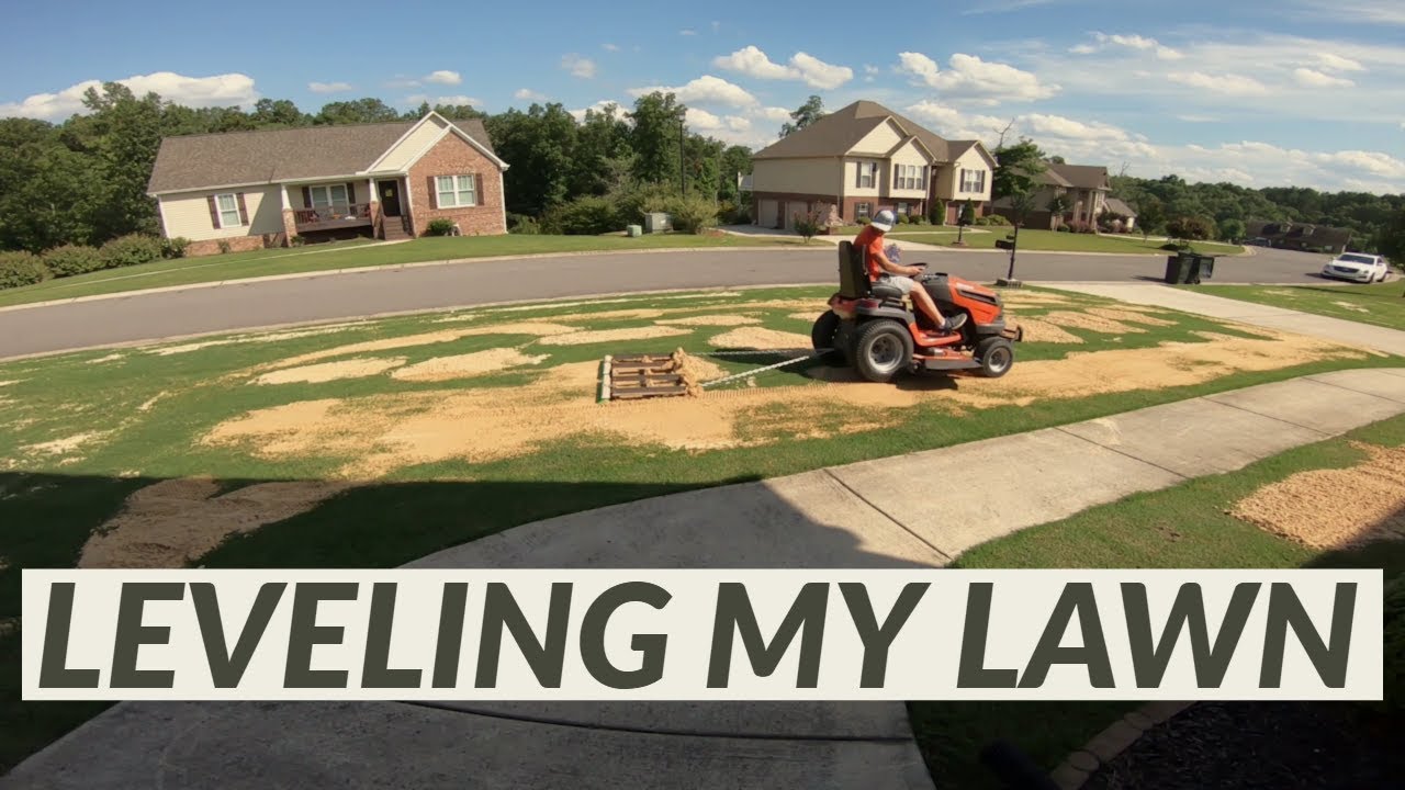Leveling My Bermuda Lawn With Sand