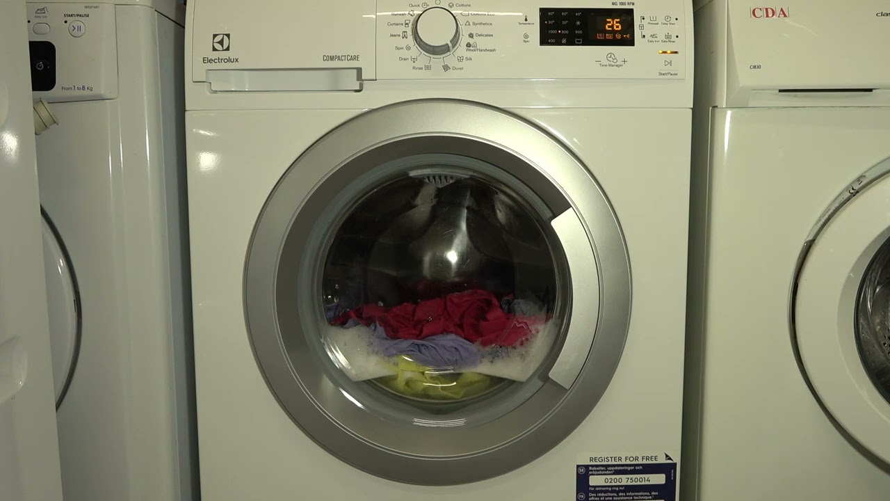 Silk 30'c / Electrolux CompactCare Time Manager SW30K4101 Washing machine