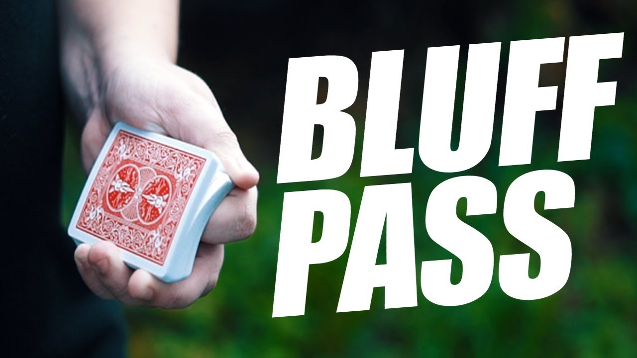 BLUFF PASS | НЕВИДИМЫЙ КОНТРОЛЬ КАРТЫ | ОБУЧЕНИЕ