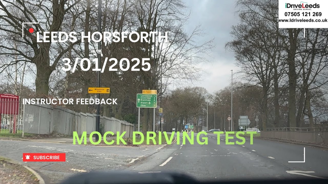 #drivingtest #mockdrivingtest  #leeds #horsforth Mock Driving Test