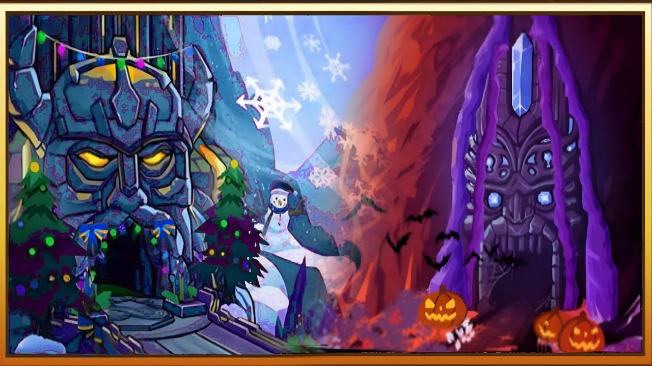 Winter Holiday Havoc VS Spooky Ridge Temple Run 2 YaHruDv