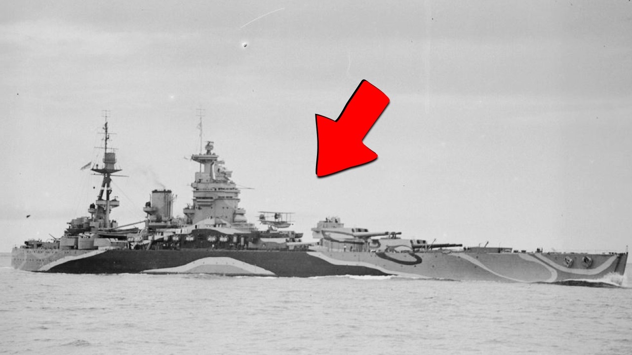 HMS Rodney &ndash; das Schlachtschiff, das die Bismarck in St&uuml;cke schoss
