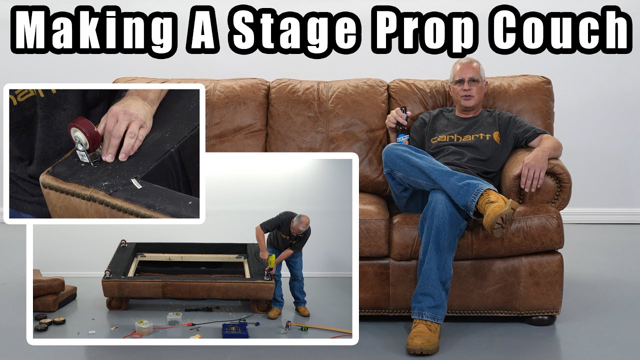 Building a Prop Couch for Stage or Studio