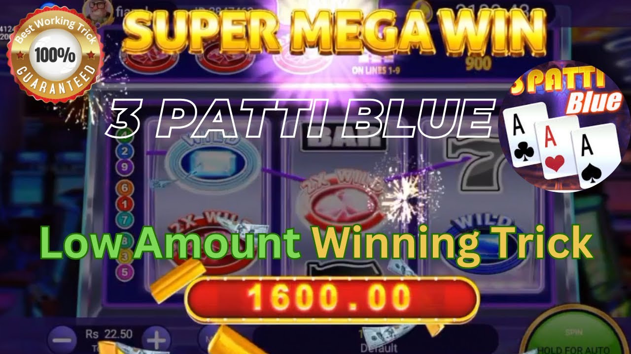 3 Patti Blue (Updated) Rattling Gems Trick (Mega Winning Instantly)