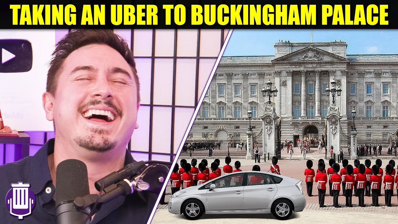 Chris Took an Uber to Buckingham Palace