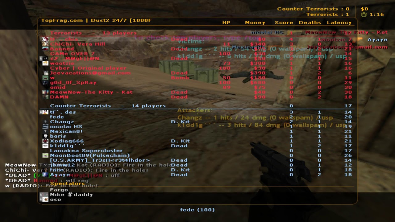 chia counter-strike 1.6 stream