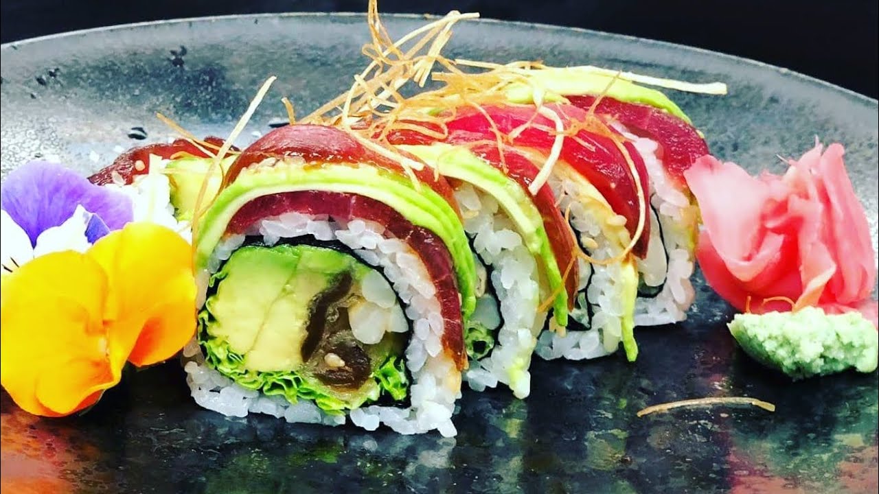 How To Plate Sushi 10 Different Sushi Decoration Ideas Plating Techniques For Sushi Part 1