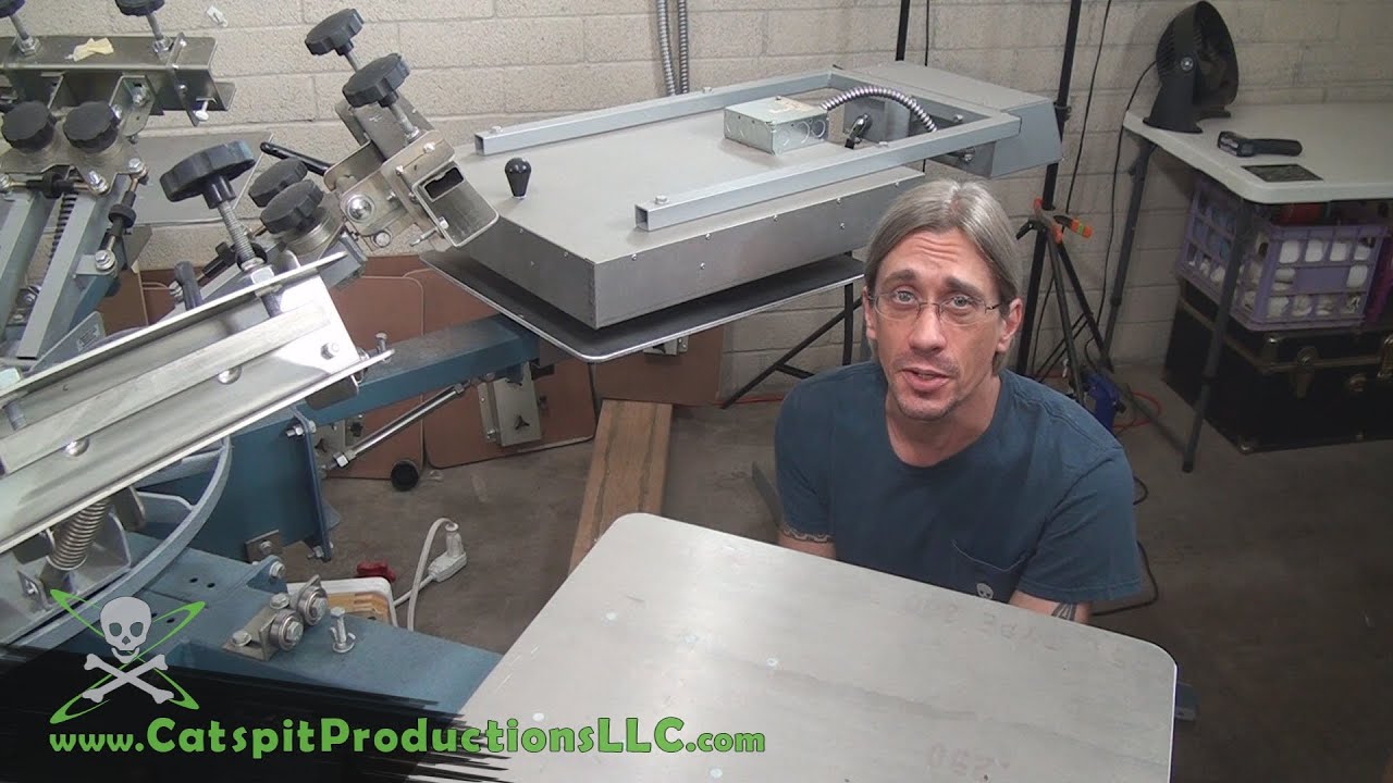 Screen Printing T-Shirts: Can A Flash Unit Cure Plastisol Inks?