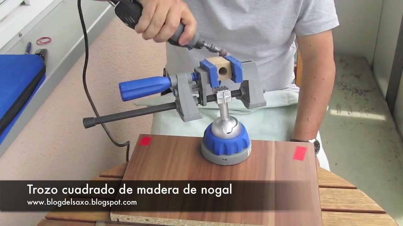 Fabricación boquilla de madera F10 para saxofón alto / Wood Mouthpiece F10 for Saxophone