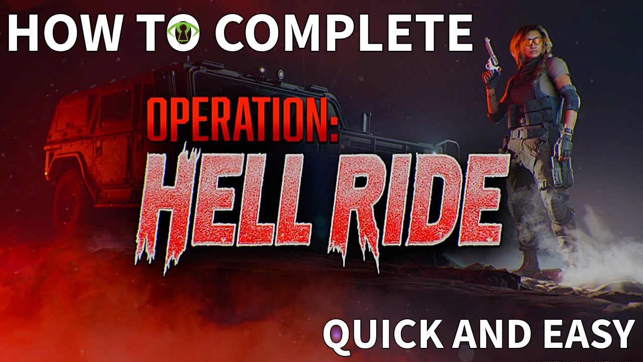 UNLOCK ALL FREE REWARDS (Quick and Easy) - OPERATION: HELL RIDE