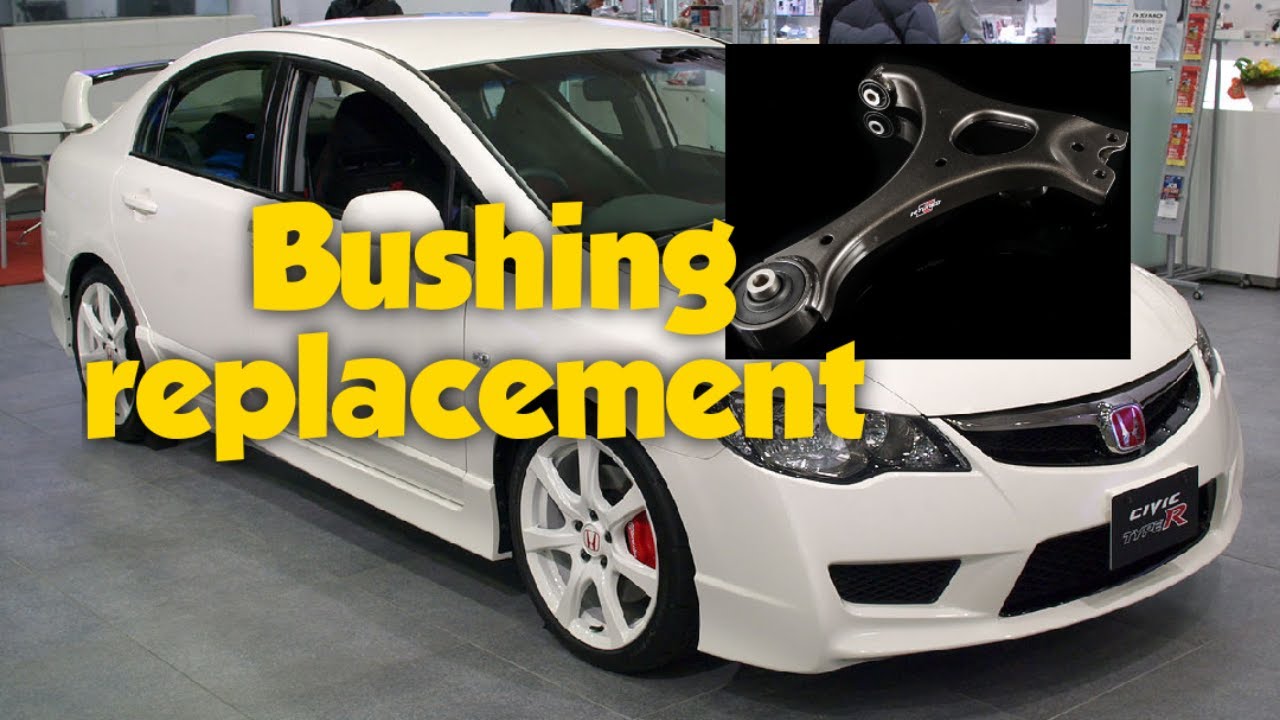 Honda Civic FD 2006 Pag palit ng Bushing sa Lower Control Arm and Outer Tie Rod