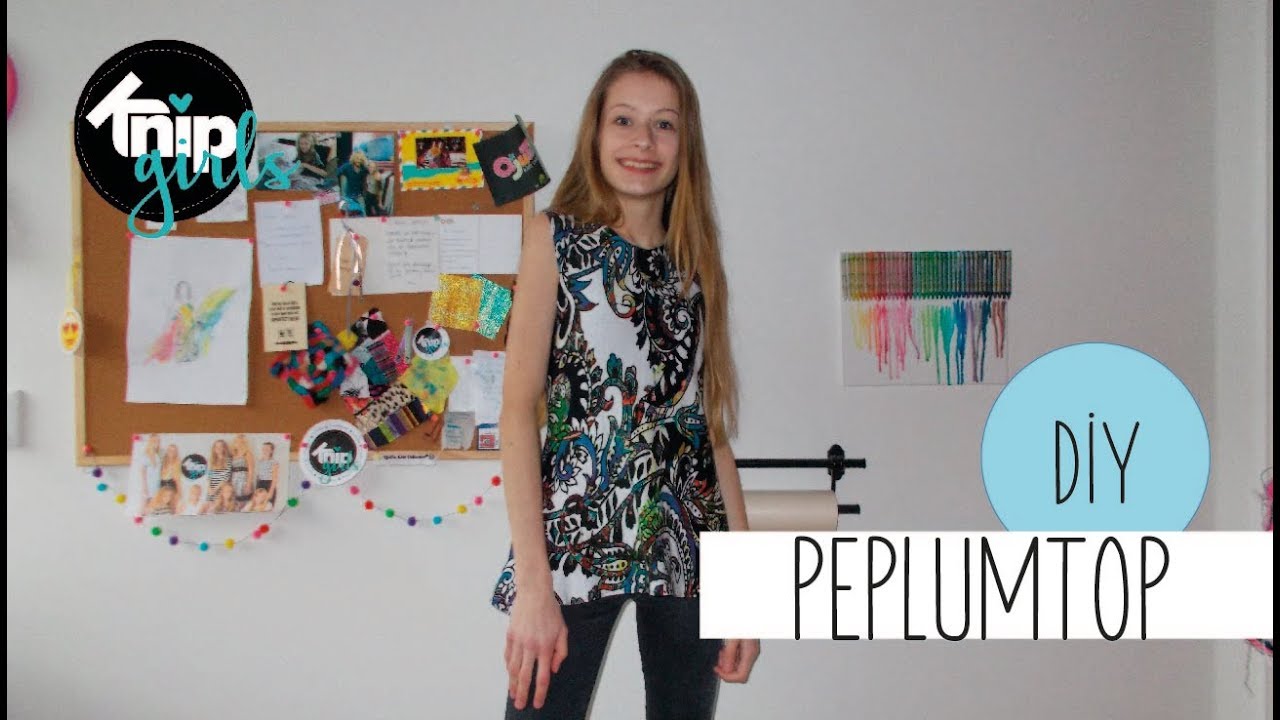 DIY peplumtop | KNIPgirl Jasmijn