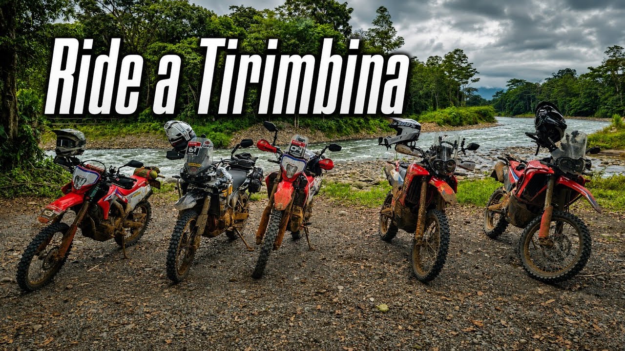 Ruta en Moto a Tirimbina, Sarapiqui... Costa Rica en Moto #crf300l
