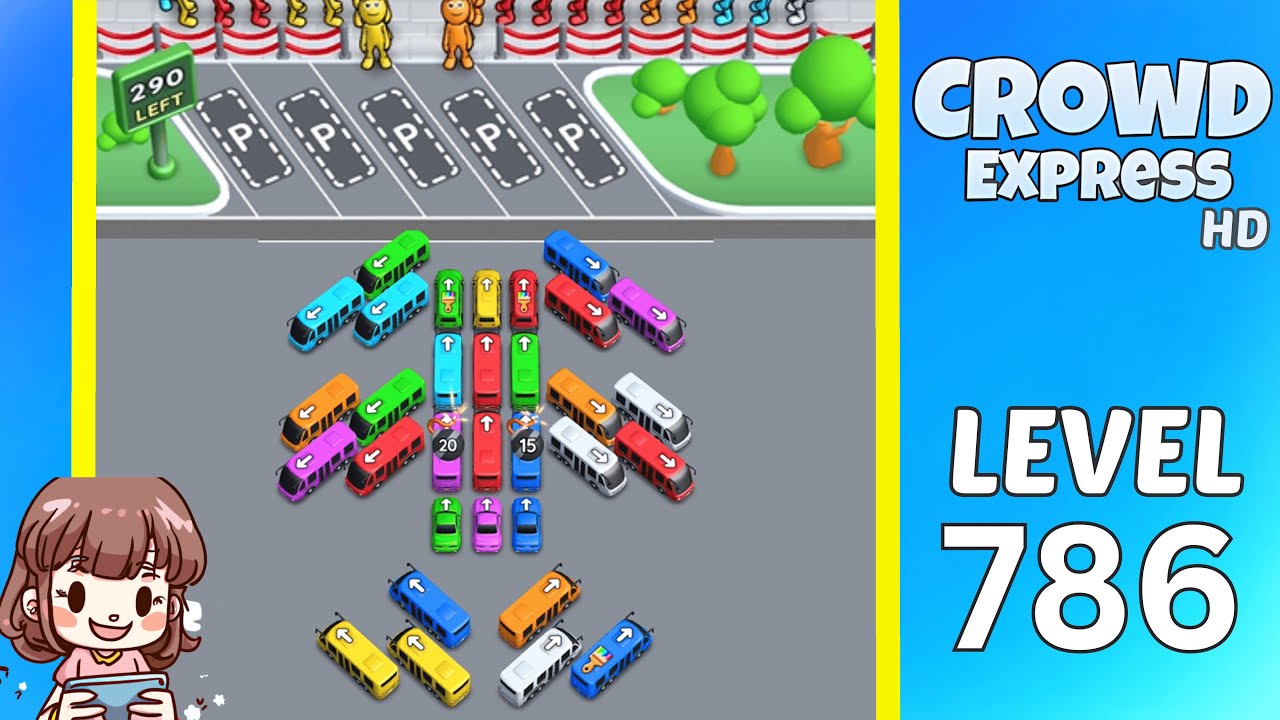 Crowd Express Level 786 Solution Walkthrough