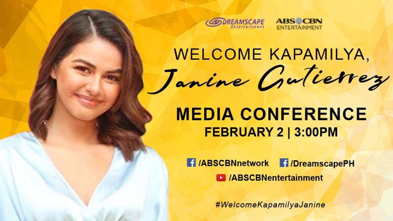 Welcome Kapamilya, Janine Gutierrez Media Conference | February 2, 2021