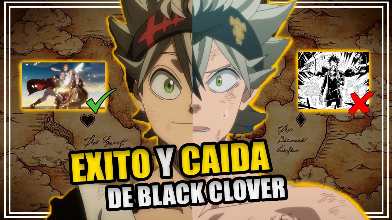 EL ÉXITO Y CAIDA DE BLACK CLOVER