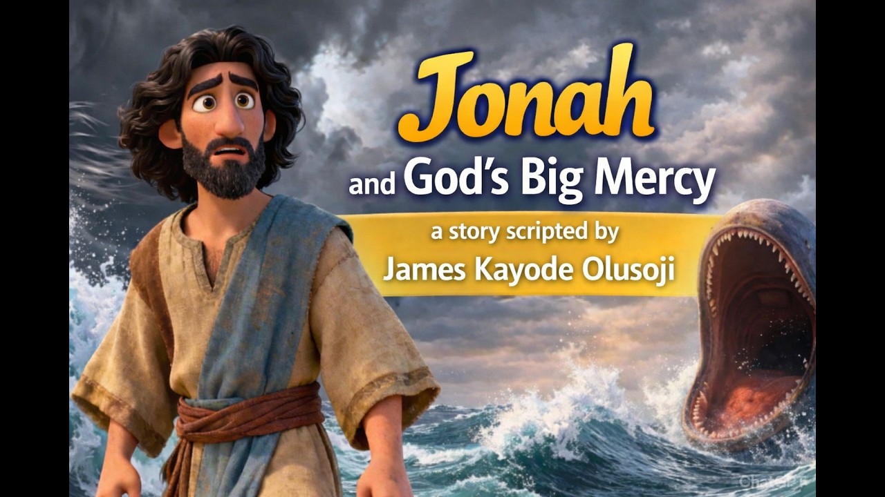 Jonah and God’s Big Mercy |Bible Story for Kids & Families |A Story Scripted by James Kayode Olusoji