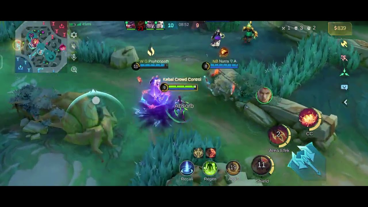 (Vidio game) hanabi merajalela lagi guys. @MobileLegends5v5MOBA #mobilelegends 