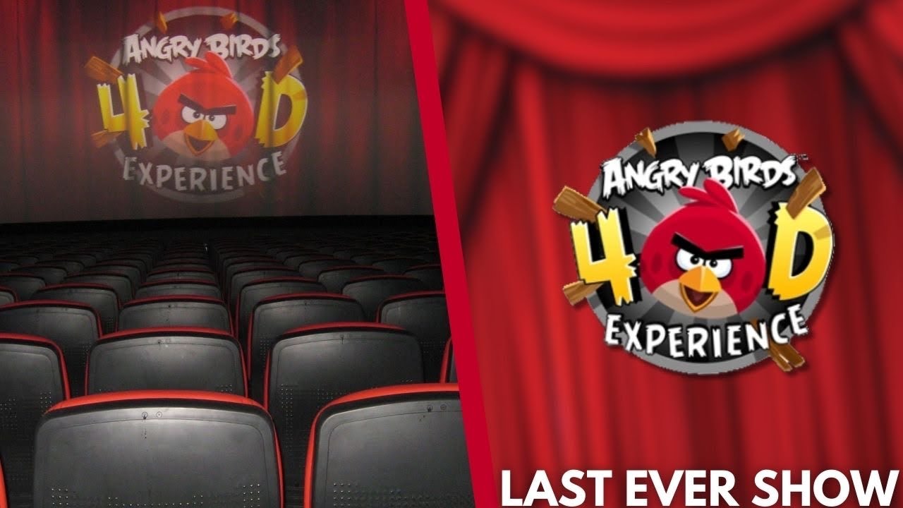 The END of ANGRY BIRDS LAND...4D LAST EVER SHOW