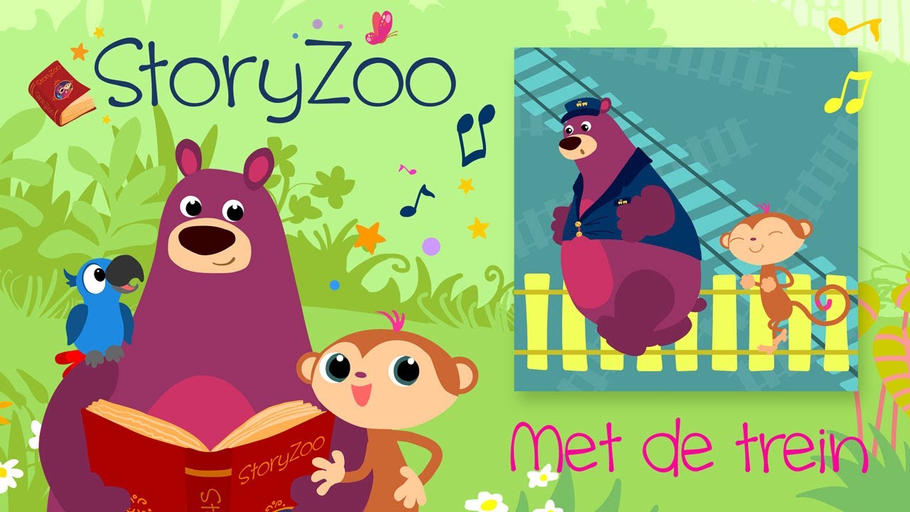 Trein • Zing mee met Toby, Bax en Pepper • StoryZoo