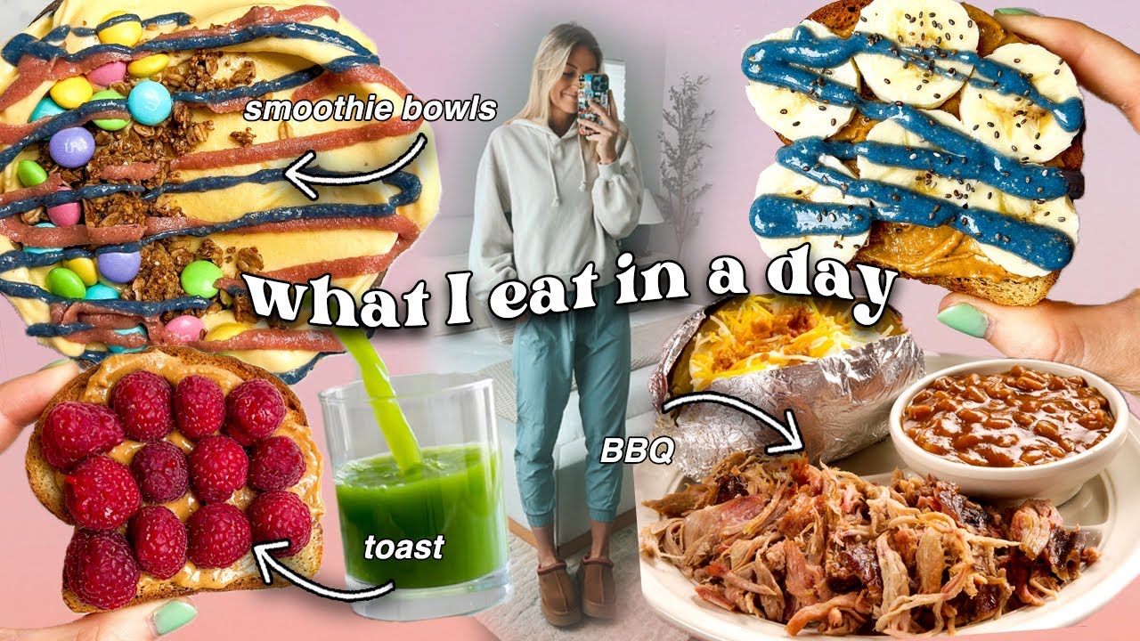 What I Eat in a Day *HEALTHY BUT REALISTIC*
