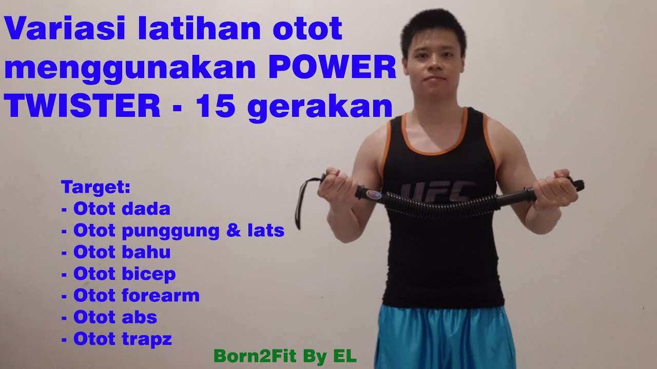 Variasi Latihan Menggunakan Power Twister - Power Twister Workout
