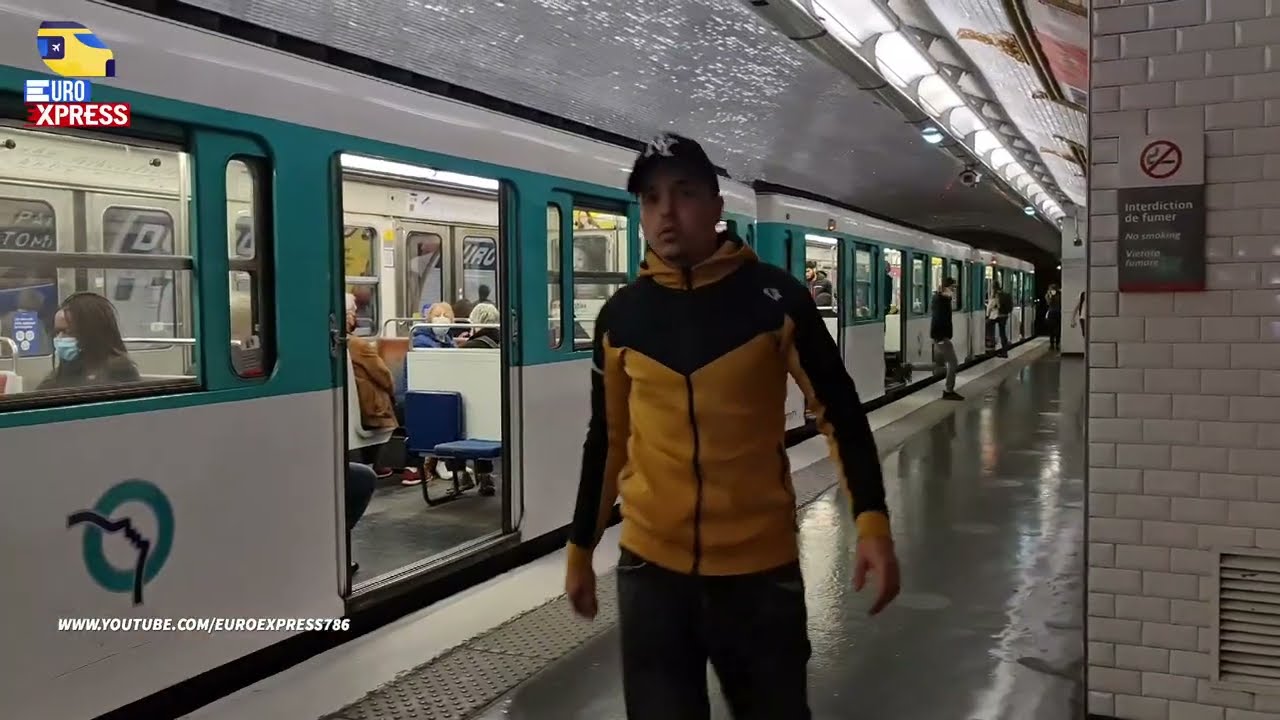 [Paris] Metro ligne 10 MF67 -Durocof Euro Express